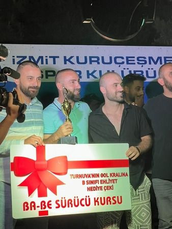 Kuruçeşme’deki turnuva bitti işte şampiyon ve gol kralı