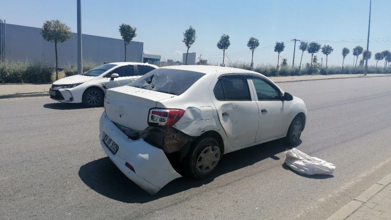 Tır kazasından burnu bile kanamadan kurtuldu