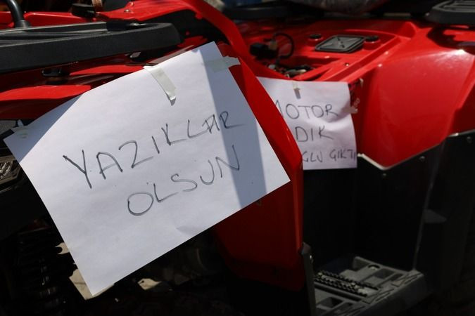 Bozuk çıkan ATV'sine bakın neler yazdı