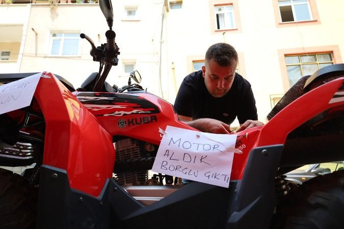 Bozuk çıkan ATV'sine bakın neler yazdı