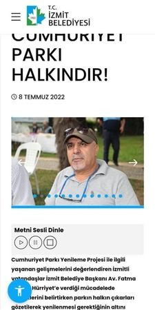 Cumhuriyet Parkı’nda CHP ÜYELERİNE TİYATRO OYNATMIŞLAR!