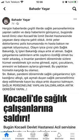 İYİ Partili Yaşar isyan etti “POLİS KORUMASINDA MI HASTA BAKSINLAR?”