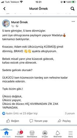 Bu paylaşımlar bardağı taşırdı MHP’Lİ ESKİ YÖNETİCİ DİSİPLİNE VERİLİYOR!