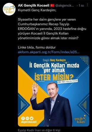 AKP’li başkana SOSYAL MEDYADA YÖNETİCİ ARIYORLAR!