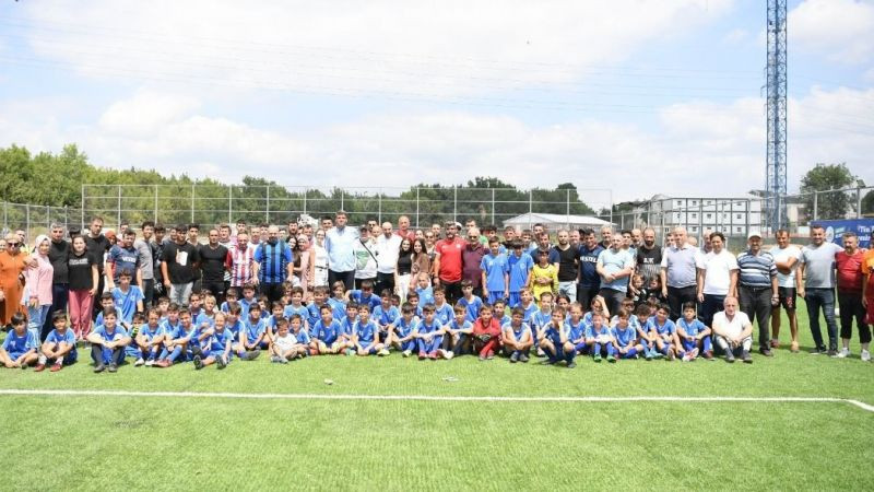 Kartepe'de babalar ve oğulları mücadele etti