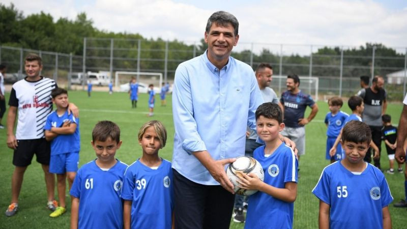 Kartepe'de babalar ve oğulları mücadele etti