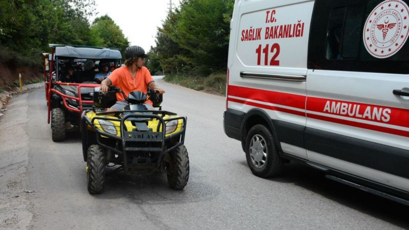 ATV takla attı: 1 yaralı