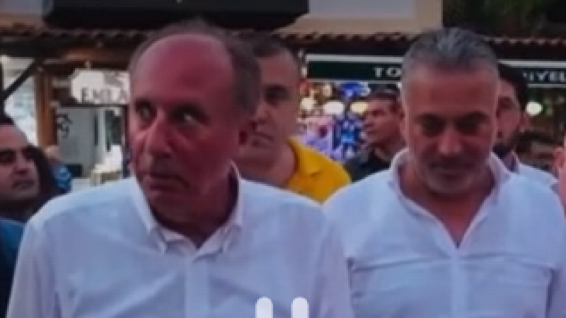 İnce'nin pazar ziyareti sosyal medyada gündem oldu