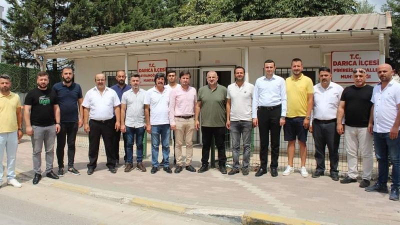 MHP'li Başkan Darıca'da bir dizi ziyaret yaptı