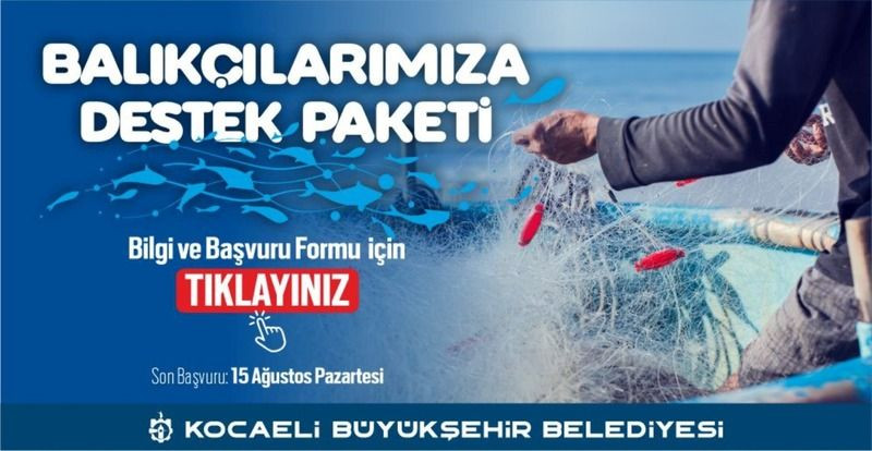 Büyükşehir’den yeni sezon öncesi balıkçılara destek