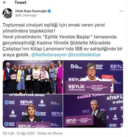 İzmit Belediyesinden “İmamoğlu bize teşekkür etti” haberi!