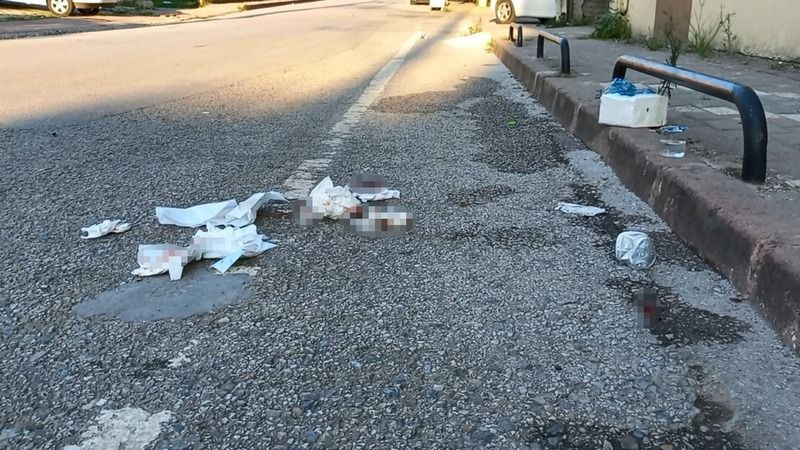 Bisikletli çocuklar dehşet yaşadı!