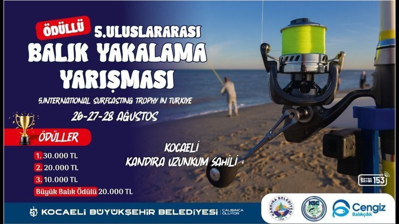 Balık Yakalama Yarışması öncesi Uzunkum Parkında kıyı temizliği