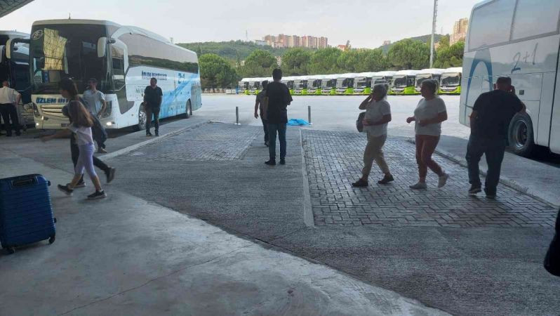 İzmit Otogarında dehşete düşüren olay!