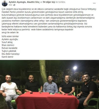 MHP’de deprem! 7 istifa