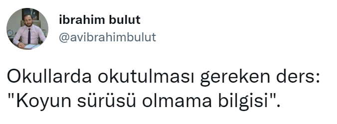 AKP’li isim: Okullarda ‘Koyun sürüsü olmama bilgisi’ dersi okutulsun!”