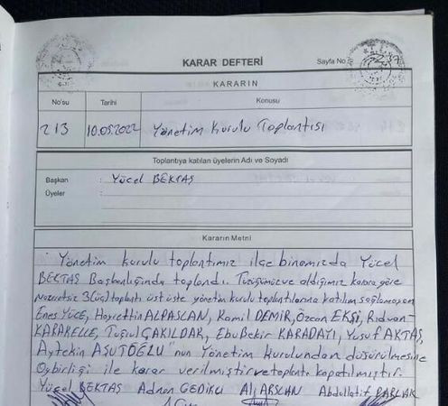 Toplu istifa etmişlerdi, yönetici değillermiş!