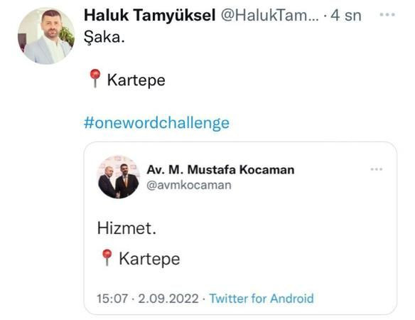 Kocaman’ın “HİZMET”ini “ŞAKA”ladı!