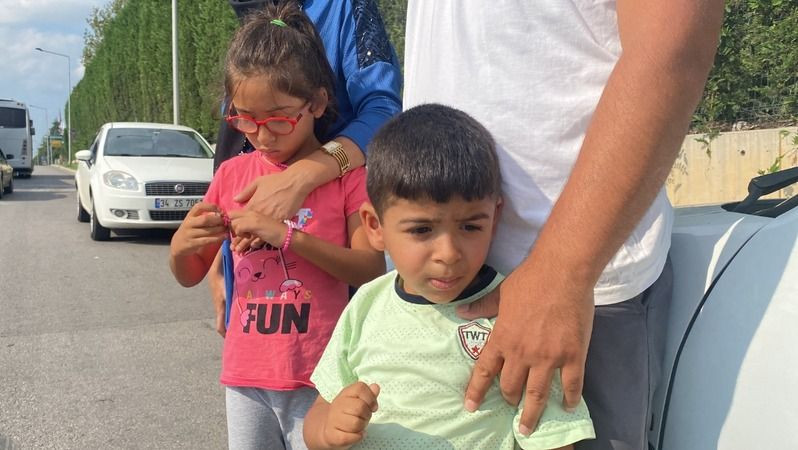 İşten çıkarılan şahıs ailesi ile eylem yaptı!