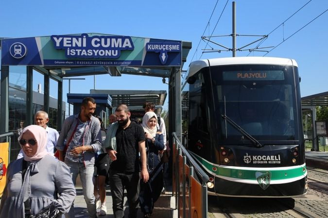 Tramvayda rekor sayı!