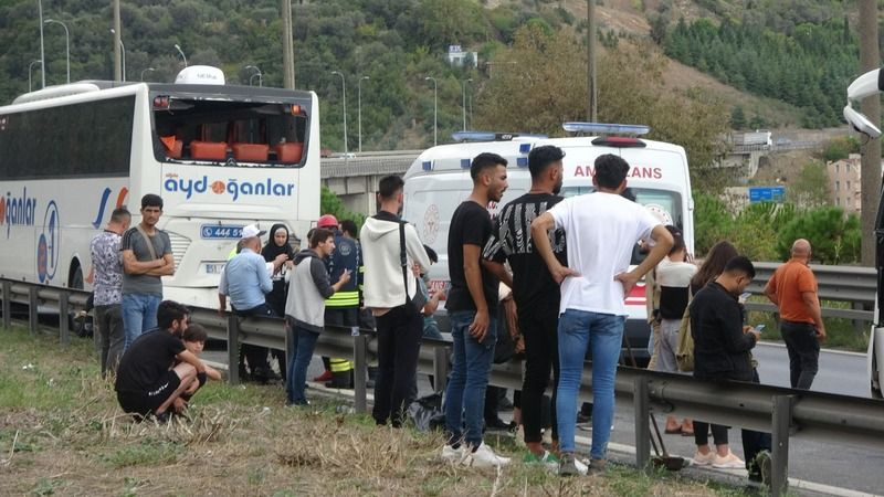 TEM'de kaza! Çok sayıda yaralı var
