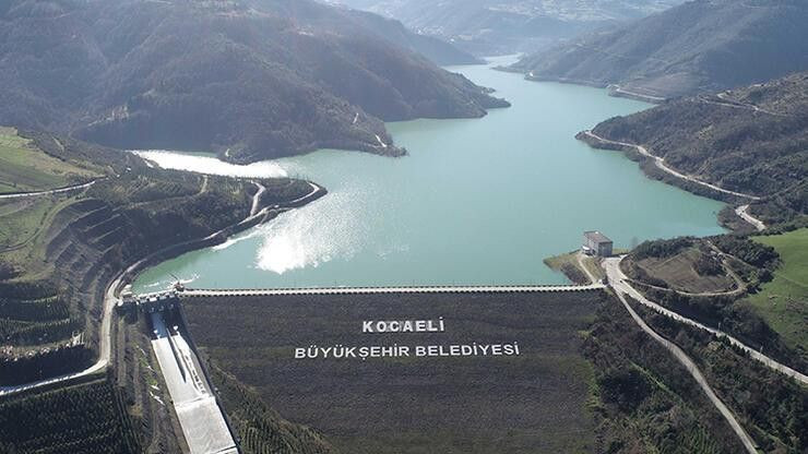 Yuvacık Barajı’nda su seviyesi azaldı