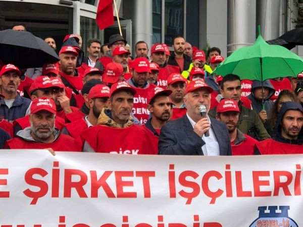 Belediye işçileri kadro istiyor!