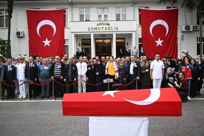 Şehidin naaşı baba ocağına uğurlandı