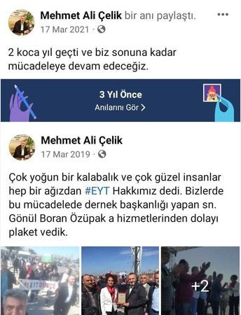 EYT SYDD Başkanı Arzu Lastikçi Mehmet Ali Çelik’i böyle ifşa etti!