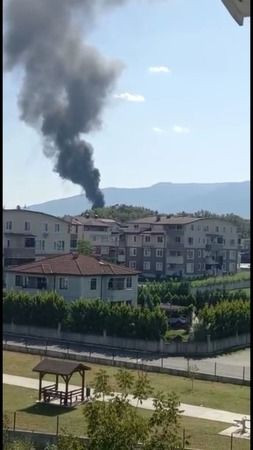 Kartepe’de korkutan yangın!