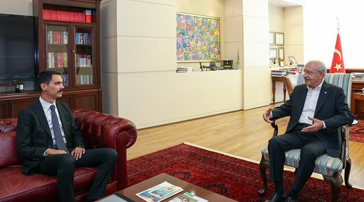 Kılıçdaroğlu, Yazcıoğlu'nun oğluyla görüştü!