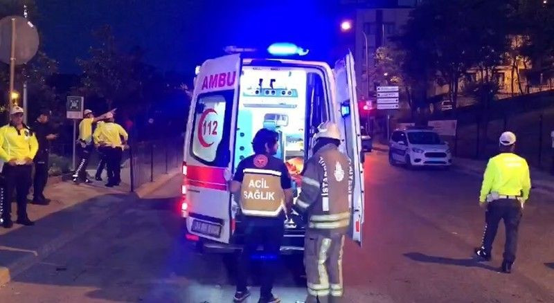 41 plakalı otomobil köprüden düştü: 1 ölü, 1 yaralı