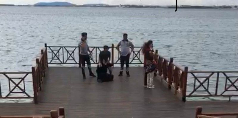 Eşiyle tartışınca canına kıymak istedi!