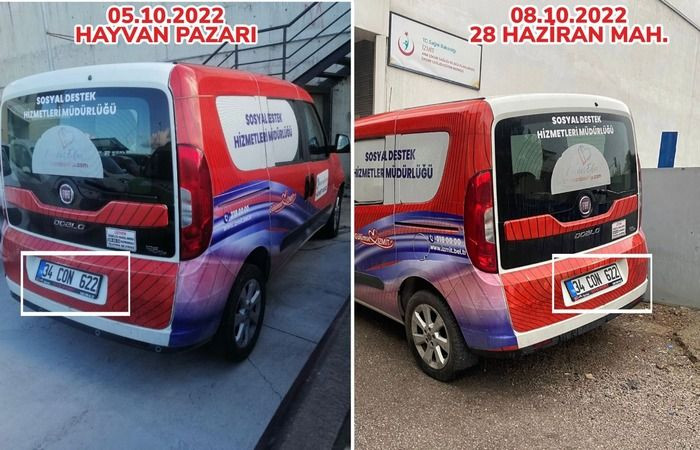 Hürriyet’in ‘firma götürdü’ dediği araçlar iş başında!