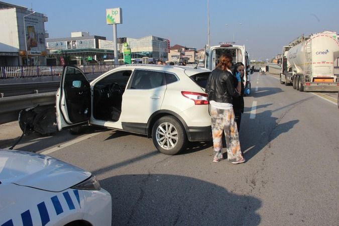 Polis aracı zincirleme kazaya karıştı! Yaralılar var
