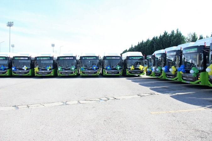 En çevreci otobüsler Kocaeli'de