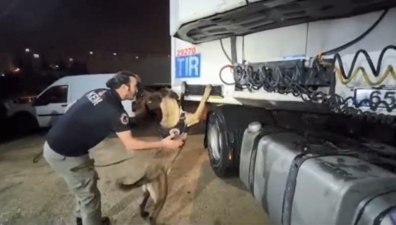 İpin ucundan 45 kilo eroin çıktı