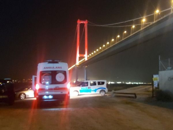 ARACINI DURDURUP OSMANGAZİ KÖPRÜSÜ’NDEN ATLADI