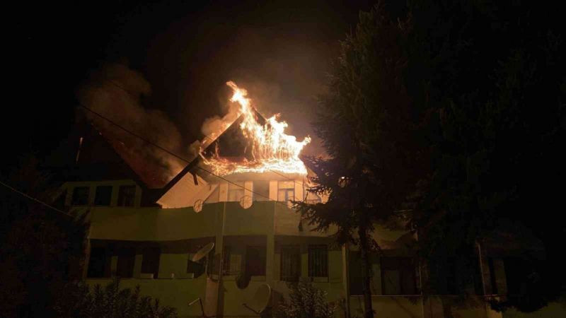 Kocaeli'de 2 villada yangın