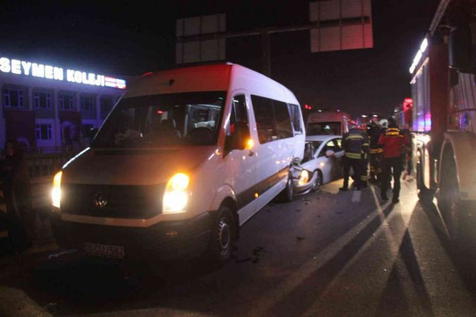 İzmit'te düğün dönüşü kaza: 2’si çocuk çok sayıda yaralı var