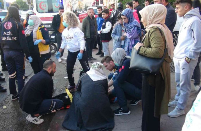 Motosikletin çarptığı çocuk "Bana ne yapacaksınız?" diyerek ağladı
