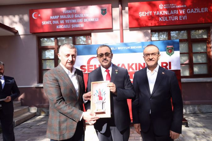 Şehit Yakınları ve Gazi Kültür Evi Hizmet Binası törenle açıldı