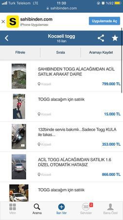 Kocaelili vatandaş, TOGG almak için evini satıyor!