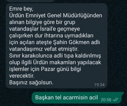 Ürdün’de öldürülen vatandaşın oğlu: Ailecek perişanız