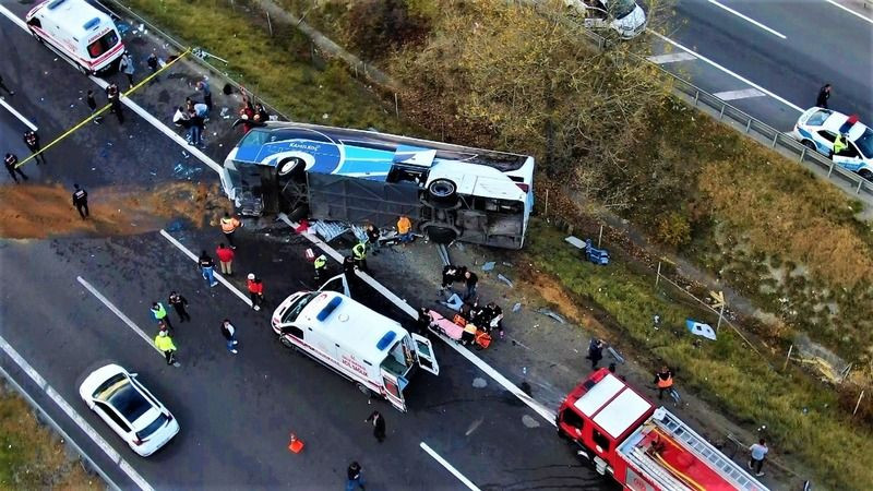Bolu’daki otobüs kazasında can verenlerin 2’si Kocaeli’den