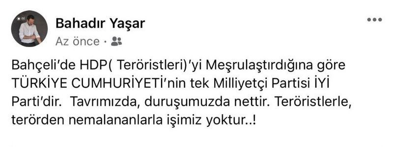 Bahçeli’nin 'HDP' çıkışı sonrası, Kocaeli siyaseti kaynadı