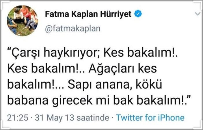 Gezi Parkı’nda ana baba dinlemiyordu Şimdi de kendi katlediyor!