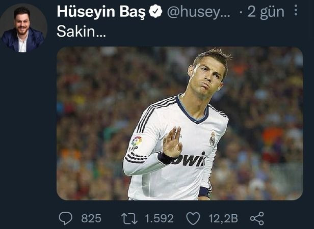 Genişlememe kararına ‘Ronaldo’lu cevap: Sakin…