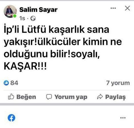 AKP’den ses yok ama… TÜRKKAN’A “KAŞAR” TEPKİSİ MHP’DEN GELDİ