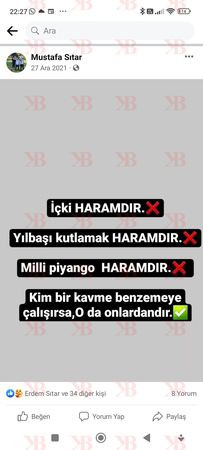 Ülkücü başkan tarikatçı çıktı! Atatürk düşmanlığına beğeni yağdırdı!